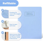 Reﬁllable Address Book with Alphabetical Tabs, Large Prints, Easy - Image 3