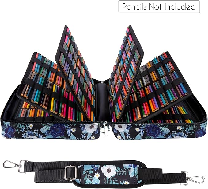 YOUSHARES Big Capacity Colored Pencil Case - Image 3