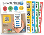 Smart Labels QR Code Stickers Pack of 48 Made in USA - Image 8