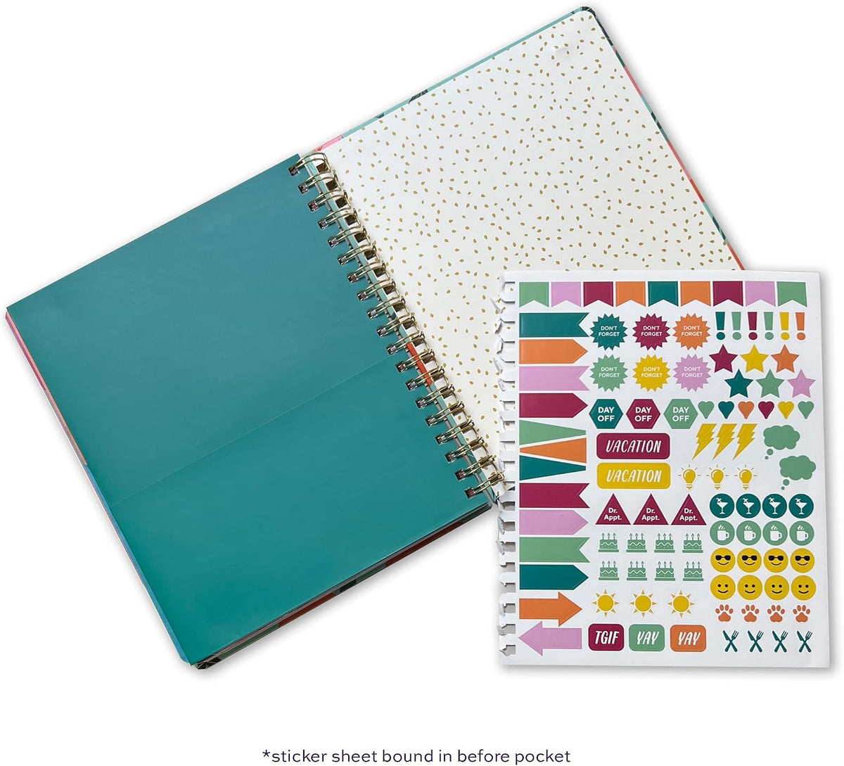 High Note 2025 Planner, 17-Month Weekly & Monthly Hardcover Planner: Augu...