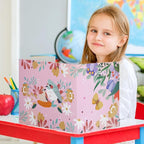 Crtiin 24 Pcs Privacy Folders for Students Desk Dividers Standard School - Image 3