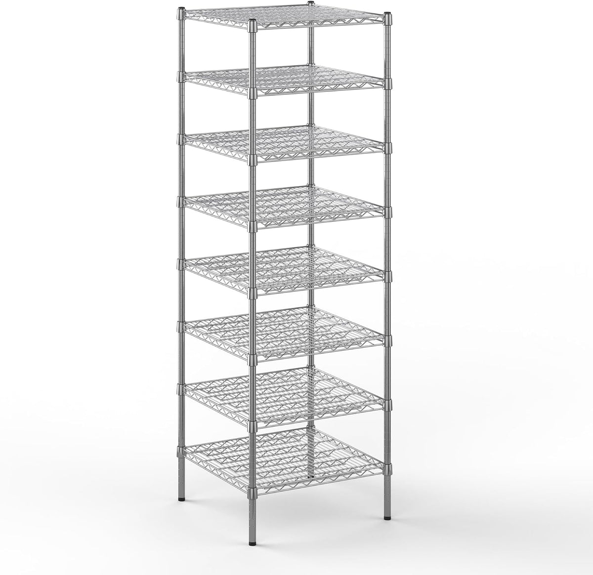 Regal Altair 24" Deep x 24" Wide x 74" Height Wire Shelving Kit | 8-Tier | NSF