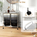 Happygrill 12-Drawer Rolling Storage Cart, Utility Cart - Image 6