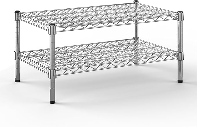 Regal Altair 18" Deep x 30" Wide x 14" Height Wire Shelving Kit | 2-Tier | NSF by Regal+Altair