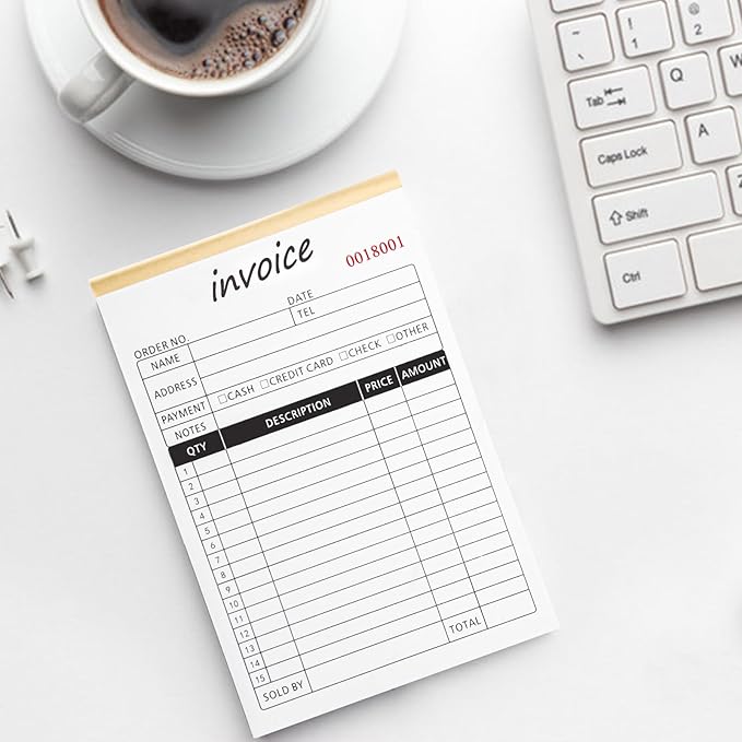 Homvle Invoice Receipt Book - Image 5