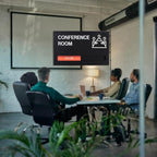 Office Conference Room Door Signs, Meeting in Progress Door Sign, In Use - Image 6