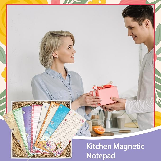 Eaasty 12 Pcs Seasonal Holiday Magnetic Notepads - Image 5
