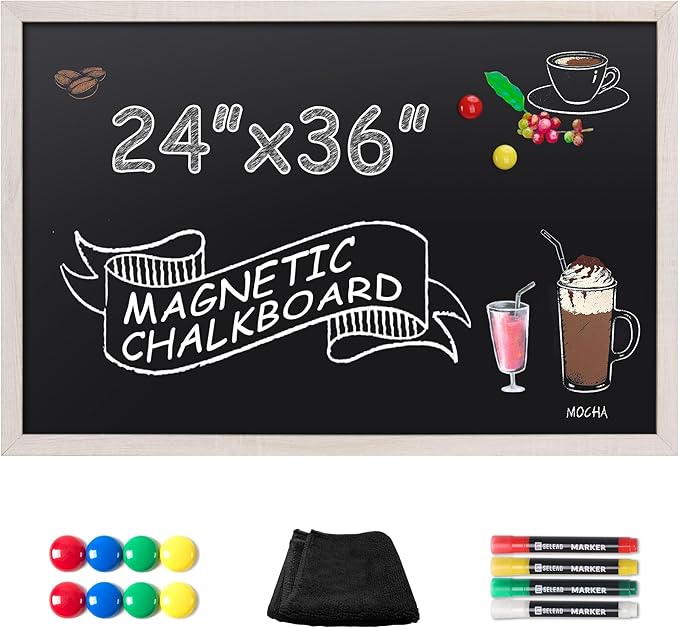 SELEAD Magnetic Chalkboard Words Sign by SELEAD