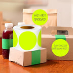 3 Inch Round Color Coding Labels - Image 6