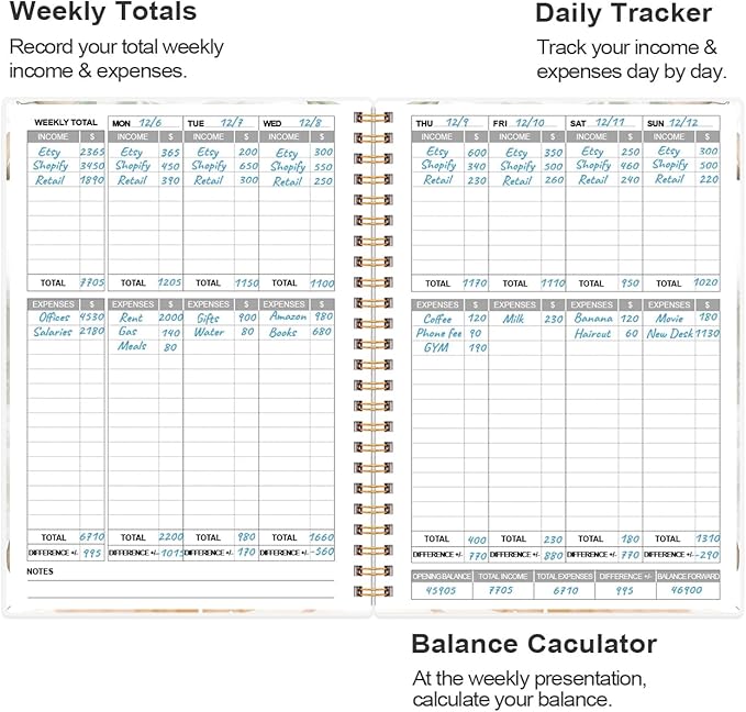 Heveboik Income & Expense Log Book - Image 3