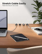 Lamicall Cable Clips, Cord Organizer - Image 4