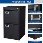 Fesbos 2 Drawers Vertical File Cabinets - Image 9