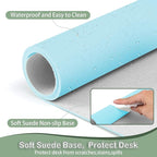 Boutilon Leather Desk Pad Protector, Non-Slip Mouse Pad, Laptop Desk Pad - Image 4
