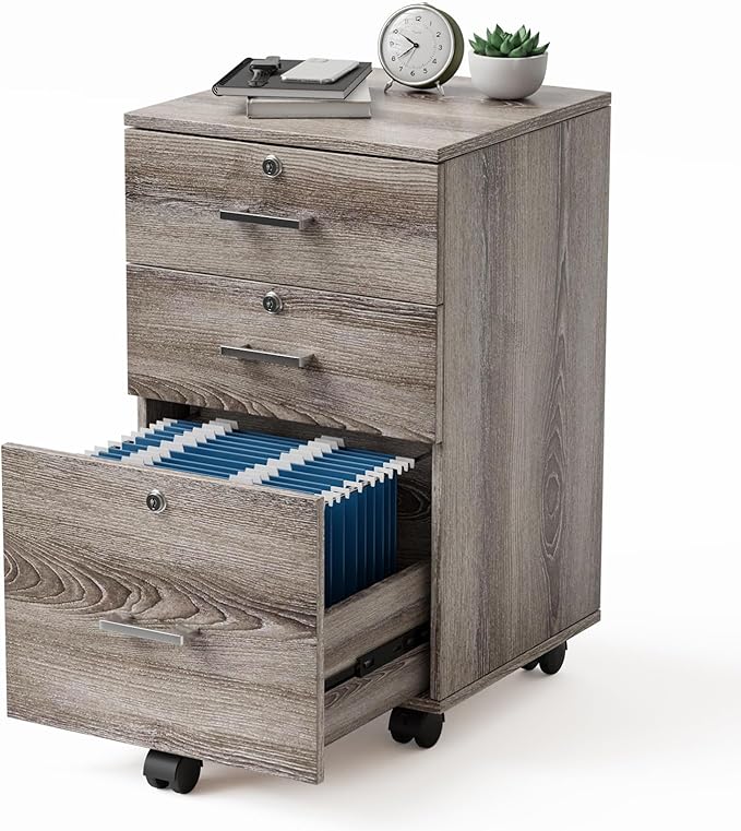 VINGLI 3-Drawer File Cabinet by VINGLI