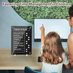 NiHome Black Acrylic Magnetic to Do List Planning Board - Image 2