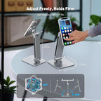 AboveTEK 2-in-1 Phone & iPad Stand, Magnetic iPad Stand - Image 6