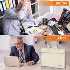 5200℉ Fireproof Accordion File Organizer - Image 6