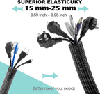 AGPTEK Cable Sleeve Cover, 10ft - Image 2