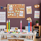 WLLHYF 10 Pcs Wooden Jumbo Pencils - Image 5