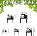 Personalized Garden Sign | Custom Cat Garden Stake Sign | Funny Garden Signs - Image 4