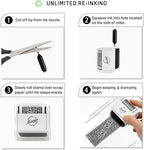 Miseyo Identity Theft Protection Roller Stamp Set - Image 3