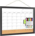 Dry Erase Calendar for Wall, 18x24 Inches Calendar Whiteboard for Wall by Tankee
