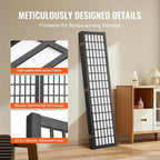 VEVOR Room Divider, 6 Panel Japanese Room Divider, Folding Privacy Screen Indoor - Image 6