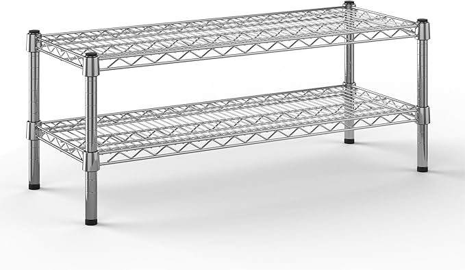 Regal Altair 14" Deep x 36" Wide x 14" Height Wire Shelving Kit | 2-Tier | NSF by Regal+Altair