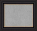 Amanti Art Black Framed Magnetic Board 22x26 Small Vision Board by AmantiArt