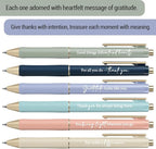 Taja Gel Pens, 0.5mm Fine Point Smooth Writing Pens - Image 2
