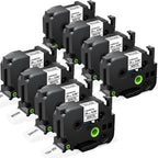 Labelife 8-Pack TZe-251 TZe TZ Tape 24mm 0.94 Compatible