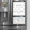 Magnetic Dry Erase Monthly Calendar Set by CleverClean