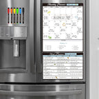 Magnetic Dry Erase Monthly Calendar Set by CleverClean