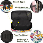 Pardick Pencil Case，Dinosaurs Cute Big Capacity Pencil Pouch Coin Pouch - Image 5