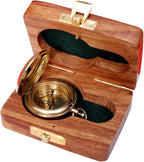 Bazross Brass Nautical Compass - Image 3