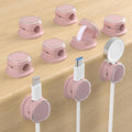Magnetic Cable Clips, Adjustable Cord Holder Management, Adhesive Wire Keeper by COOCAT
