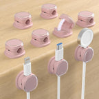 Magnetic Cable Clips, Adjustable Cord Holder Management, Adhesive Wire Keeper by COOCAT