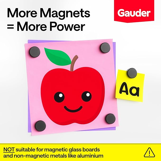 GAUDER Magnets for Whiteboard, Fridge & Bulletin Board - Image 3