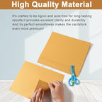 Silunkia 40 Sheets Gold Shimmer Cardstock 8.5 x 11 Certificate Paper, 75lb - Image 4
