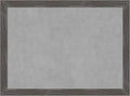 Amanti Art Grey Framed Magnetic Board 23x31 Medium Vision Board by AmantiArt