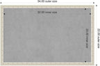Amanti Art Silver Framed Magnetic Board 22x34 Large Vision Board - Image 2