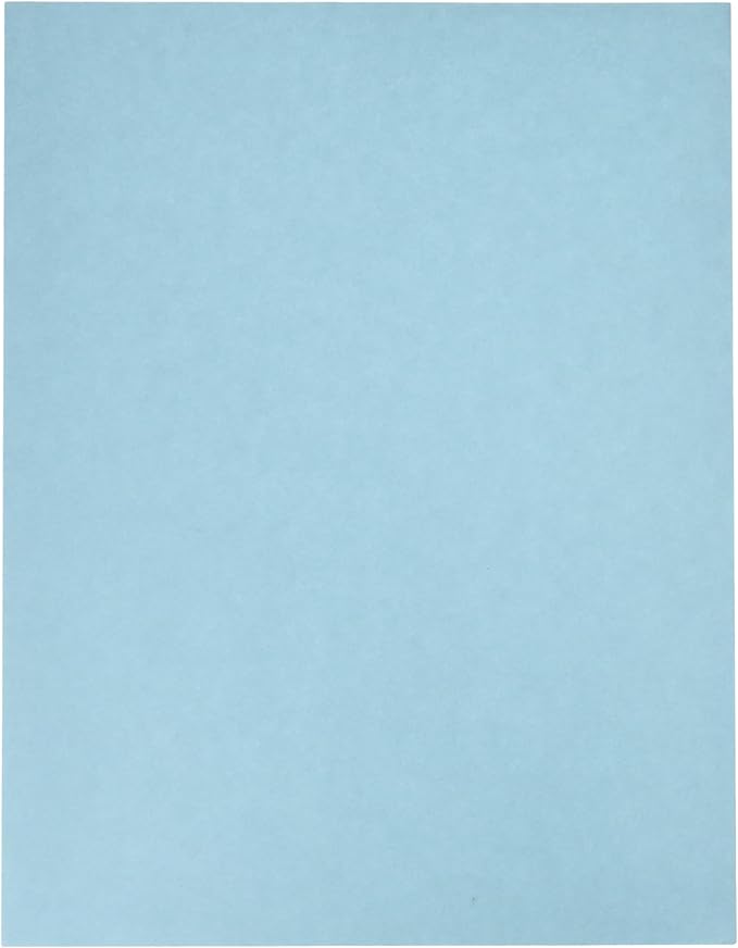LUXPaper 8.5" x 11" Paper | Letter Size | Pastel Blue | 60lb. Text | 250 Qty by LUXPaper
