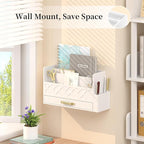 Wisuce Home Wooden Desk Organizer, Desktop Organizer File Sorter - Image 3