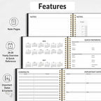 SUNEE 2026 Appointment Book, Quarter-Hourly, Weekly & Monthly - Image 5