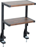 VIVO Clamp-on 13 inch Above or Below Desk 2-Tier Shelving Unit by VIVO