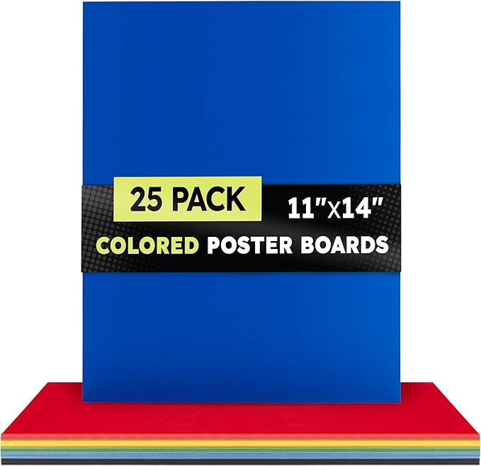 Hygloss Medium Colored Poster Board 11x14 - Image 7