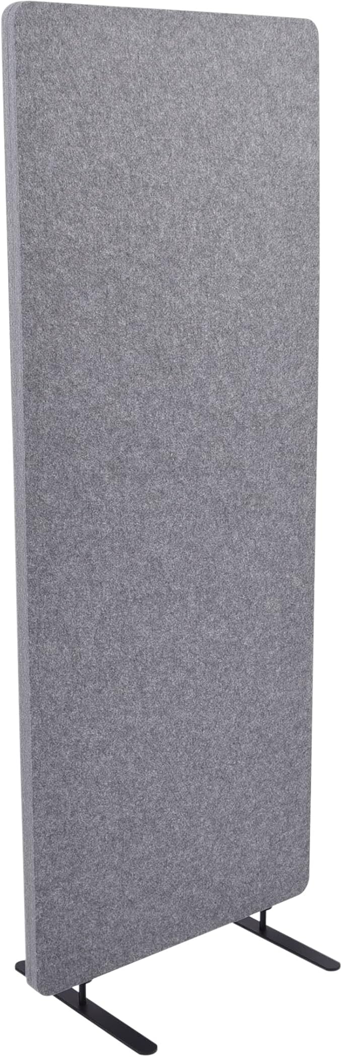 Stand Up Desk Store ReFocus Raw Freestanding Acoustic Desk Divider Privacy by SStandUpDeskStore