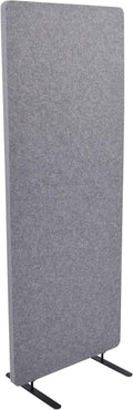 Stand Up Desk Store ReFocus Raw Freestanding Acoustic Desk Divider Privacy by SStandUpDeskStore