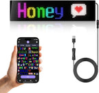 XIAOOHO Programmable LED Car Sign, Scrolling LED Sign, Flexible LED RGB Message by XIAOOHO