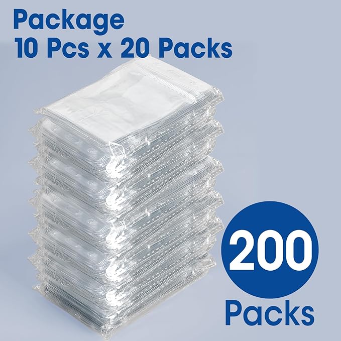 200 Pcs Vertical Badge Holders, Waterproof ID Badge Holder, Credit Cards - Image 6